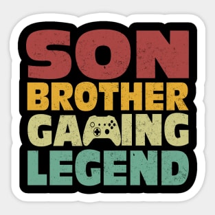 Christmas Gift For Gaming Teenage Boys & Kids Gamer Brother Sticker